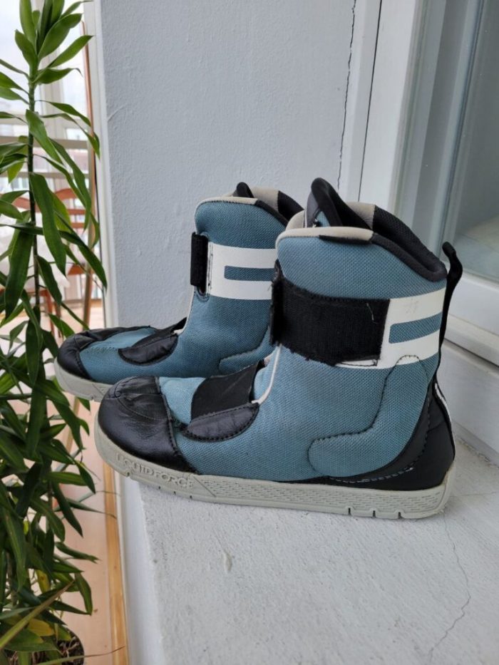 Крепления Liquid Force Peak 4D+boots blue US (9-10) USED