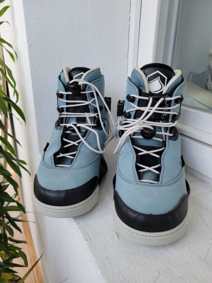 Крепления Liquid Force Peak 4D+boots blue US (9-10) USED