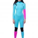 Гидрокостюм жен Poison A-Scale 4/3мм GBS CZ l.blue