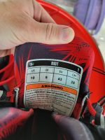 Крепления для вейкборда Hyperlite Riot blk/red USED=good (28cм)