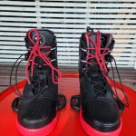 Крепления для вейкборда Hyperlite Riot blk/red USED=good (28cм)