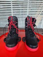 Крепления для вейкборда Hyperlite Riot blk/red USED=good (28cм)