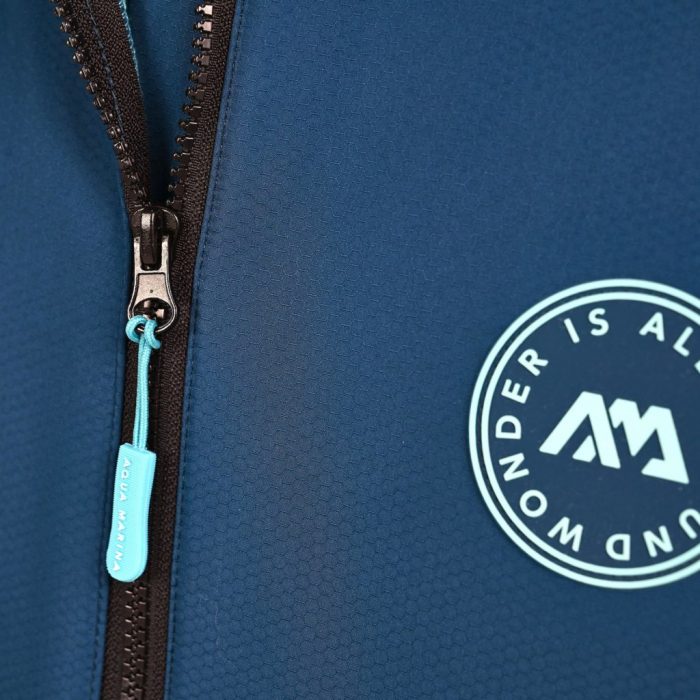 Пончо утеплённое водоотталкивающее Aqua Marina Water-repellent Thermal Poncho (Navy) SS23