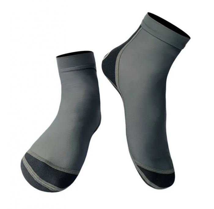 Гидроноски Dive&Seal легкие с подошвой (слабой) grey/blk 1,5mm