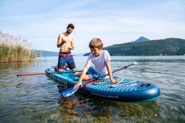 SUP-board надувной Aqua Marina Super Trip 12'6" комплект ss24