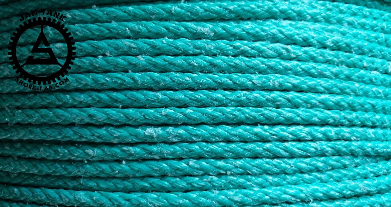 Фал Jam Tank (шнур ПС-6,0-8пр-б/с-краш, зеленый, 23м)