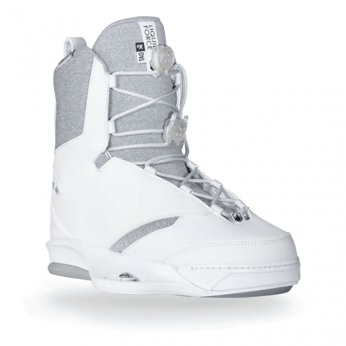 Крепления для вейкборда Liquid Force TAO 6X White ss24 Крепления для вейкборда Liquid Force TAO 6X White ss24