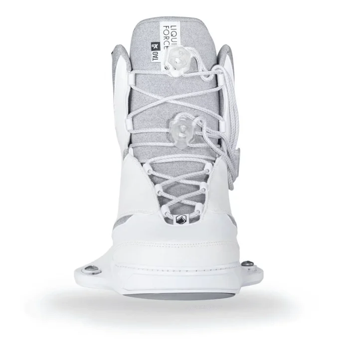 Крепления для вейкборда Liquid Force TAO 6X White ss24 Крепления для вейкборда Liquid Force TAO 6X White ss24