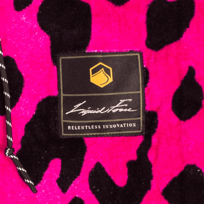 Пончо Liquid Force PUNK CHANGER PINK 100% хлопок ss24