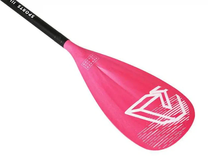 Весло для SUP-доски AM SPORTS III CORAL Adjustable Aluminum iSUP Paddle (CORAL Exclusive)