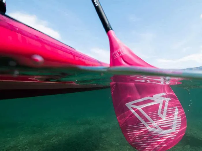 Весло для SUP-доски AM SPORTS III CORAL Adjustable Aluminum iSUP Paddle (CORAL Exclusive)