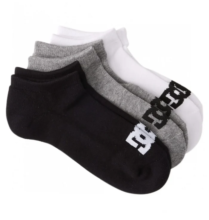 Носки 3 пары детские DC SHOES SPP DC ANKLE 3PK BOY Носки 3 пары детские DC SHOES SPP DC ANKLE 3PK BOY