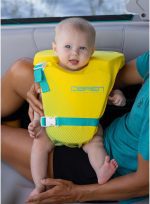 Спас.жилет OBrien для новорожденных BABY SAFE, yellow (ST)