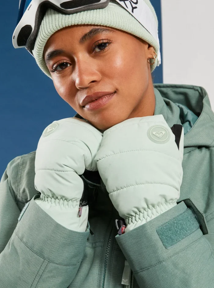 Варежки сноубордические женские ROXY FLINT CREEK MIT MTTN