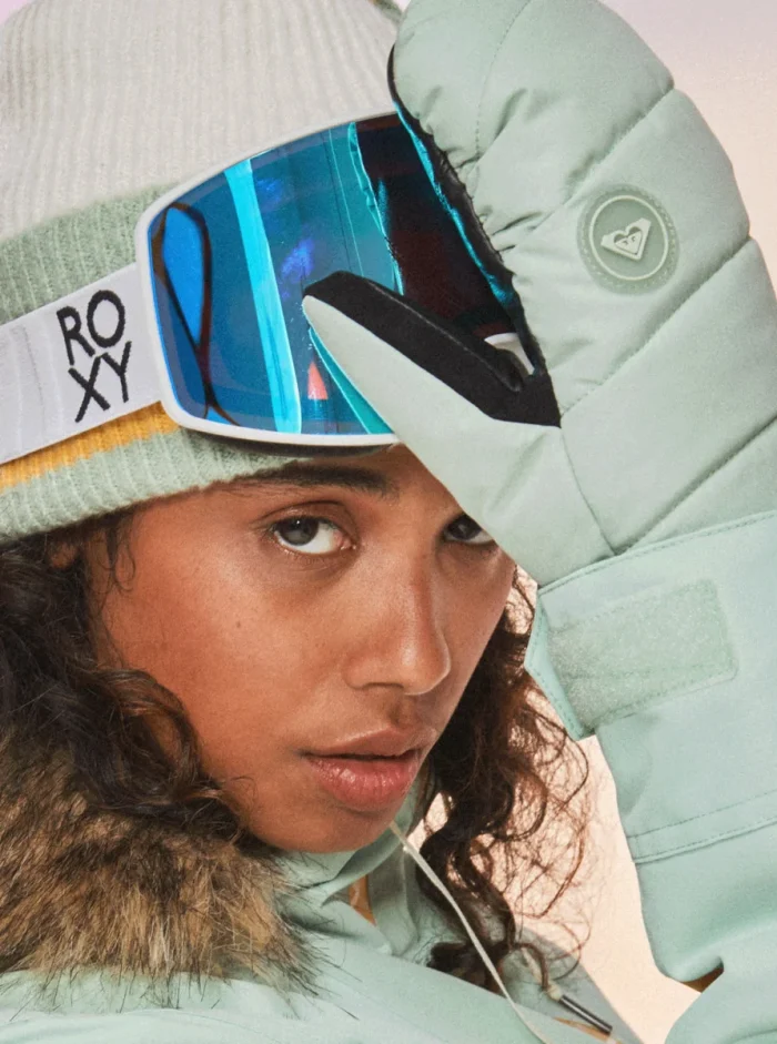 Варежки сноубордические женские ROXY FLINT CREEK MIT MTTN