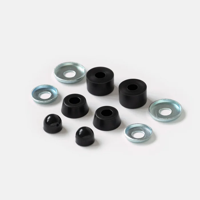 CHILLY. Комплект Универсальных Амортизаторов (бушинги+шайбы+пивот кап) 100А Черный