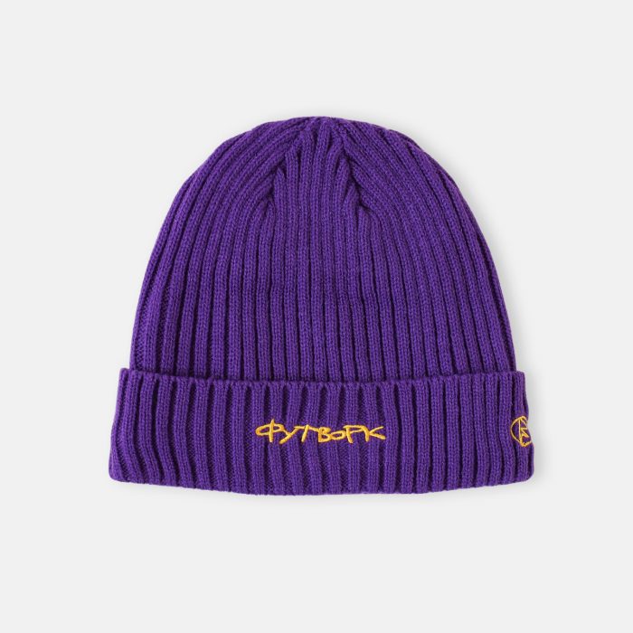 1-Шапка-Footwork-Fleece-Script-Purple-1 Шапка Footwork FLEECE SCRIPT — изображение 1