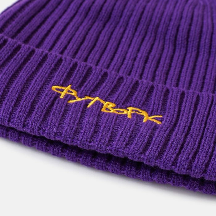 1-Шапка-Footwork-Fleece-Script-Purple-3 Шапка Footwork FLEECE SCRIPT — изображение 3