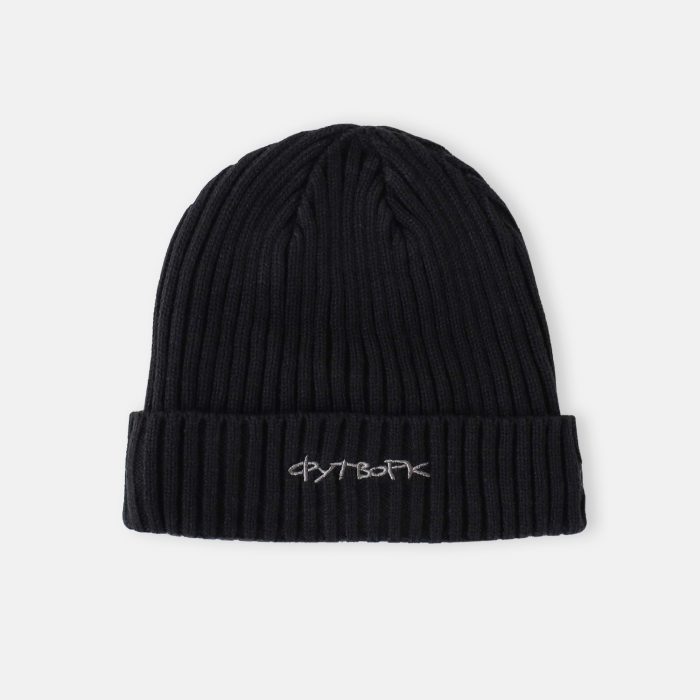 2-Шапка-Footwork-Fleece-Script-Black-1 Шапка Footwork FLEECE SCRIPT — изображение 6