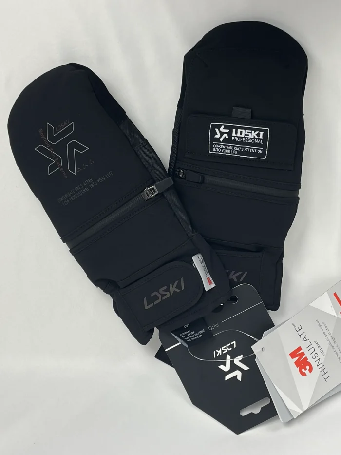 Варежки сноубордические с застежкой-молнией LDSki QUICK