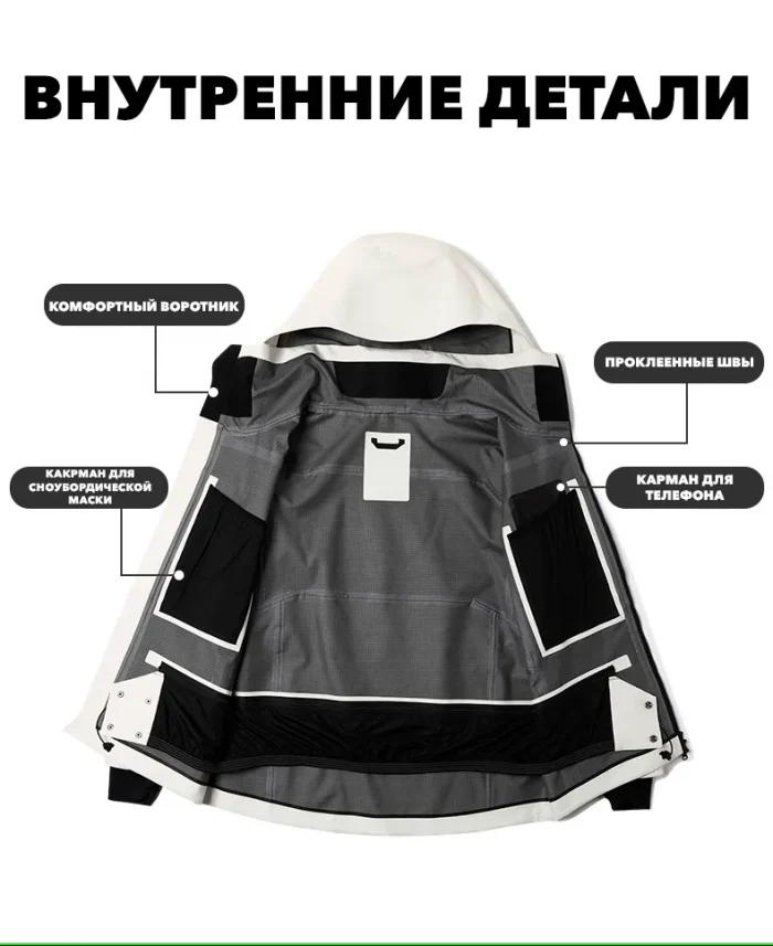 Куртка сноубордическая LDSKI EDGE Куртка сноубордическая LDSKI EDGE