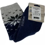 Носки TOD из монгольской шерсти "Снежинка"