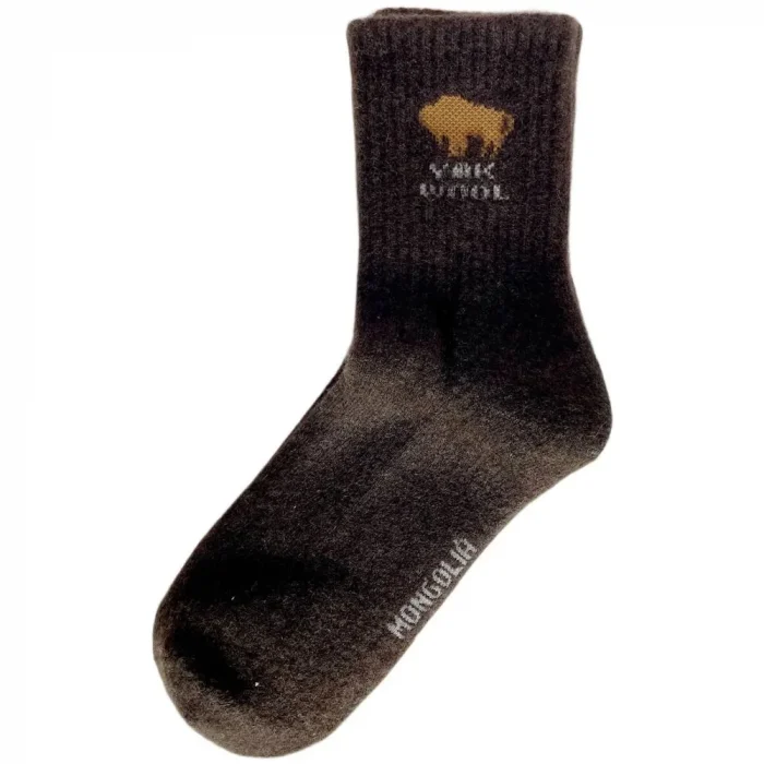 Носки TOD 100% шерсть яка Шоколадный