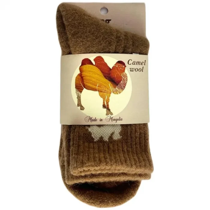 Носки TOD 100% шерсть верблюда Рыжий