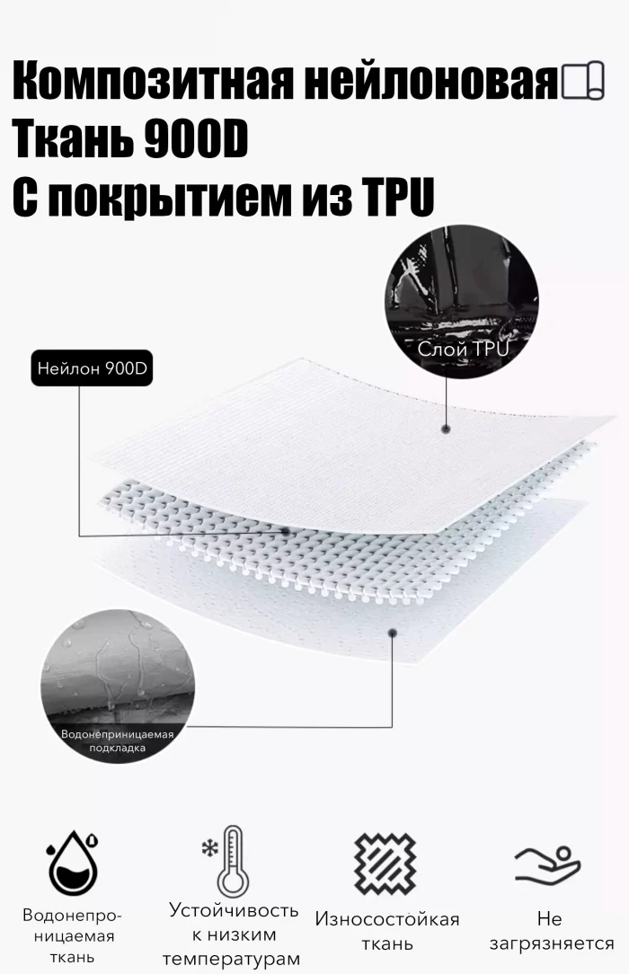 Чехол для сноуборда на колесах LDSki Чехол для сноуборда на колесах LDSki