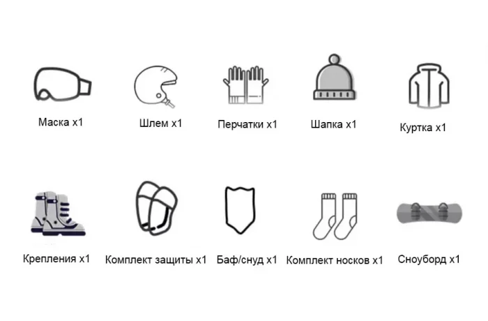 Сноубордический рюкзак LDSki CROSS 4.0 55L