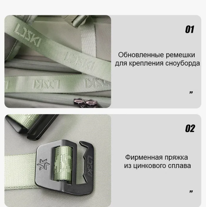 Сноубордический рюкзак LDSki CROSS 4.0 55L