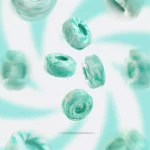 Комплект колес для скейтборда Footwork SWIRL MINT (52 мм, 99A Форма Classic)