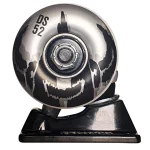 Комплект подвесок и колес TENSOR DARKSTAR Dissent Truck & Wheel Combo blk/raw