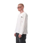 Лонгслив Стенограффия Ангел белый