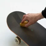 Шкурка для скейтборда Dip Grip Check Black