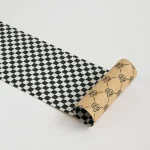 Шкурка для скейтборда Dip Grip Check Black