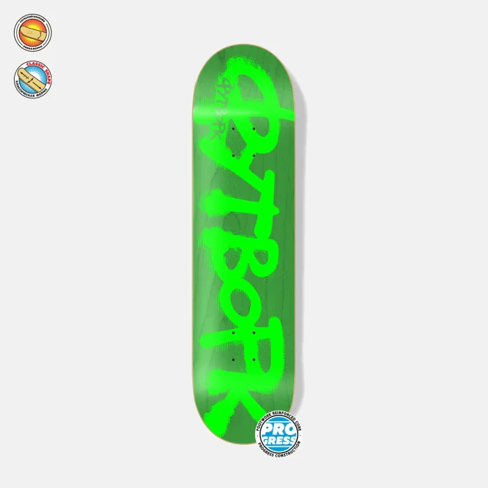 Дека Footwork Progress Лого Неон Зеленый ss25 Дека Footwork Progress Лого Неон Зеленый ss25