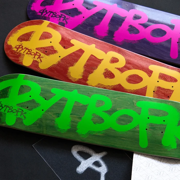 Дека Footwork Progress Лого Неон ss25 Дека Footwork Progress Лого Неон ss25