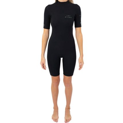 Гидрокостюм жен. короткий Jetpilot Flight 2x2 BZ SS Springsuit blk