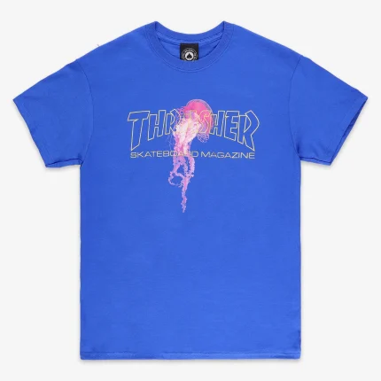 Футболка Trasher Jellyfish blue