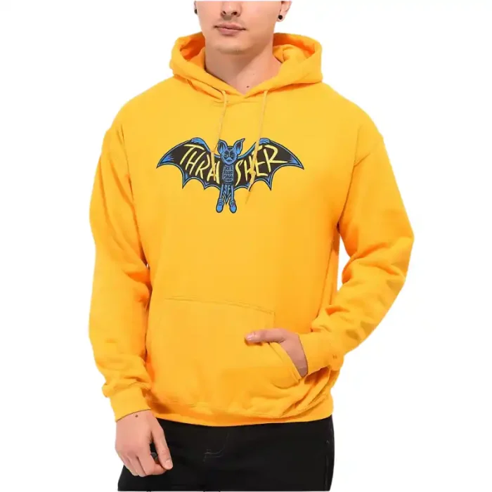 Толстовка Trasher Golden chest bat print hoodie