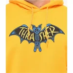 Толстовка Trasher Golden chest bat print hoodie