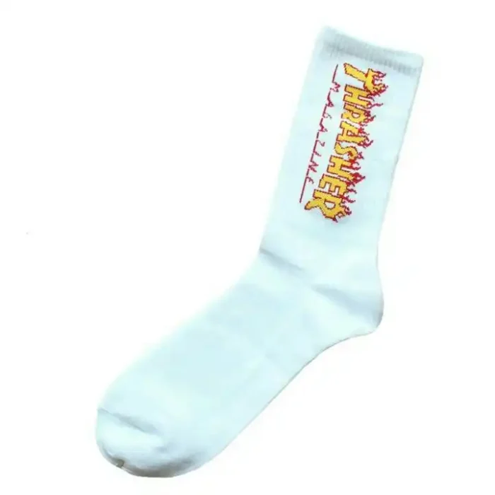 Носки Trasher outer flame LOGO printed socks