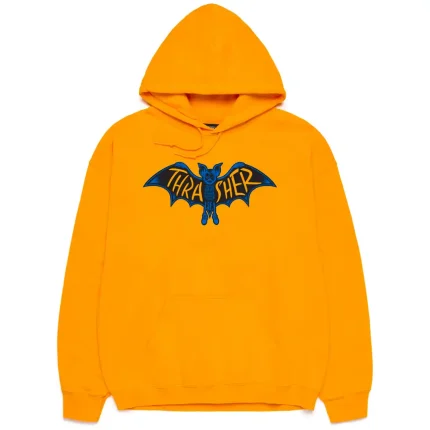 Толстовка Trasher Golden chest bat print hoodie