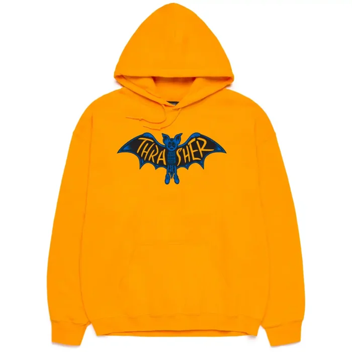 Толстовка Trasher Golden chest bat print hoodie Толстовка Trasher Golden chest bat print hoodie