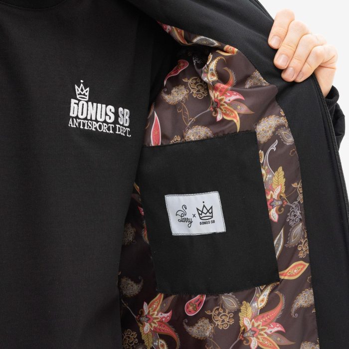 8 Бомбер Bonus SB x Larry Pants черный — изображение 8