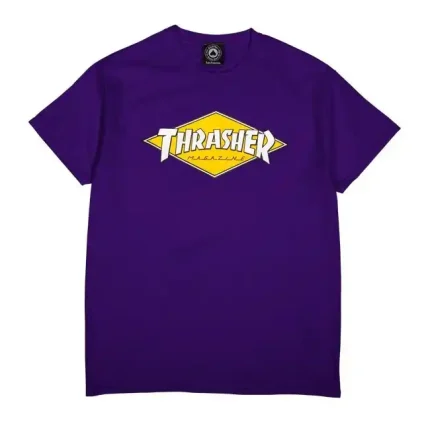 Футболка Trasher Purple Diamond MAG LOGO