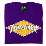 Футболка Trasher Purple Diamond MAG LOGO