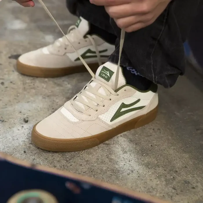 Кеды Lakai Cambridge Cream Suede — изображение 9