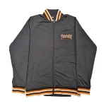 Толстовка на молнии Trasher Black Flame Logo